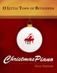 O Little Town of Bethlehem piano sheet music cover